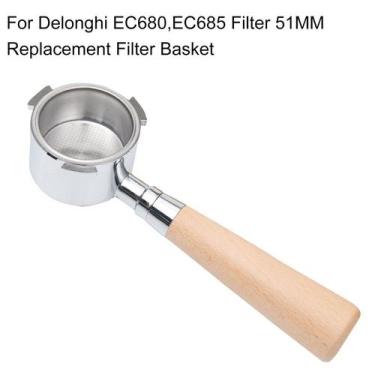 Imagem de Porta-filtro Sem Fundo para Cafeteira Delonghi EC680/EC68