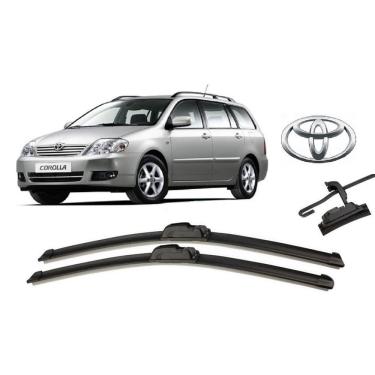 Imagem de Par de Palhetas para Limpador de Parabrisa Dianteiro Toyota Corolla Fielder 2003 2004 2005 2006 2007