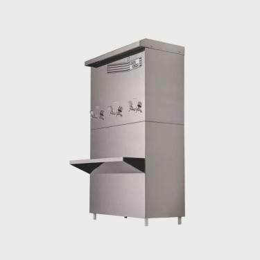 Imagem de Bebedouro Industrial 3 Torneiras 100 Litros Acqua Gelata PRE100 Inox 220V