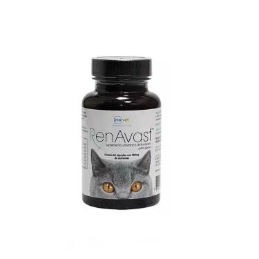 Imagem de Renavast Gatos 300 Mg Com 60 Capsulas Inovet