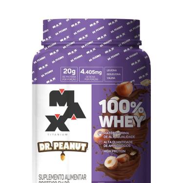 Imagem de 100% Whey Dr. Peanut Max Titanium (900g) Avelã