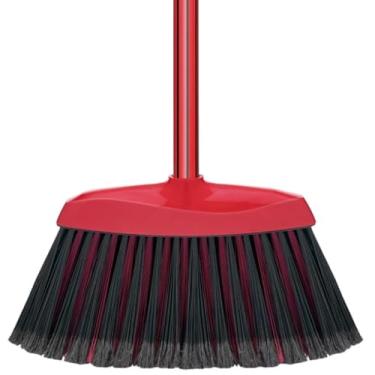 Imagem de Kit VASSOURA 1 UNIDADE com COM CABO + 1 UNIDADE SEM CABO para Reposição/Refil Cerdas Sintéticas Plumada