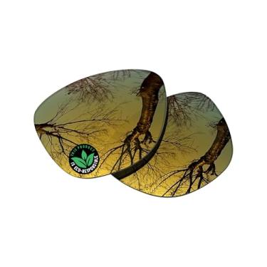 Imagem de Raydi Lentes de reposição de policarbonato para óculos de sol Ray-Ban Meta Skyler RW4010 52 mm - Espelho dourado 24K - Polarizado