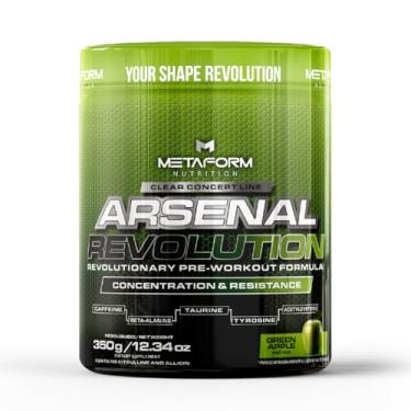 Imagem de Pré-treino Alta Performance Arsenal Revolution 350g (50 doses) (Maça Verde)