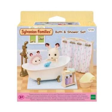 Imagem de Conjunto de Banho com Banheira Sylvanian Families - Epoch 5739