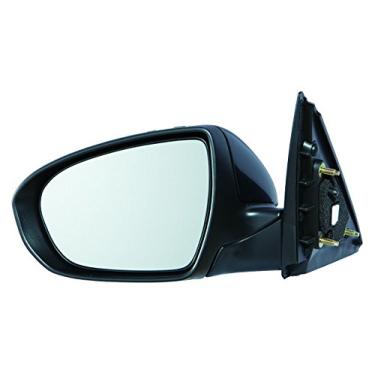 Imagem de DEPO 323-5401L3EB Conjunto de espelho de porta lateral do motorista de substituição (este produto é um produto de pós-venda. Não é criado ou vendido pela empresa original de carro), preto