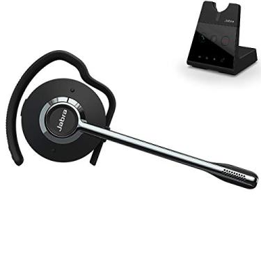 Imagem de Jabra Fone de ouvido sem fio Engage 65, conversível – fone de ouvido para telefone com desempenho sem fio líder do setor, microfone com cancelamento de ruído avançado, vida útil da bateria o dia todo