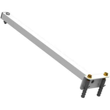 Imagem de SUPORTE REFLETOR FACHADA BANNER BRAÇO 40 cm - MULTIFORMA, Branco