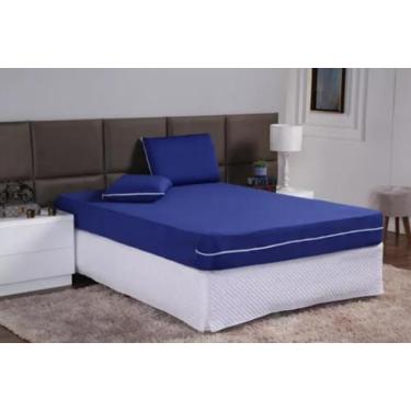 Imagem de Capa De Colchão Para Cama Viúva Solteirão King Malha Gel Com Zíper Res