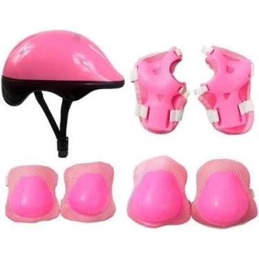 Imagem de Kit Proteção Radical Plus Capacete - Cotoveleira - Joelheira Dmr5489 Dm Brasil