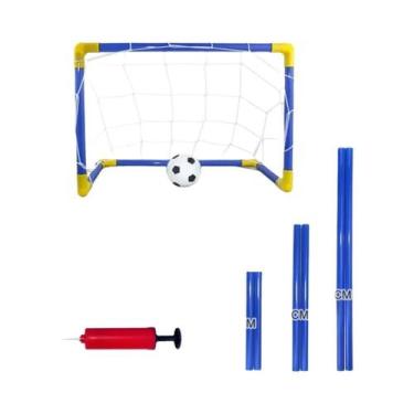 Imagem de Mini Gol De Futebol Dobrável Infantil Para Ambientes Internos, Conjunt