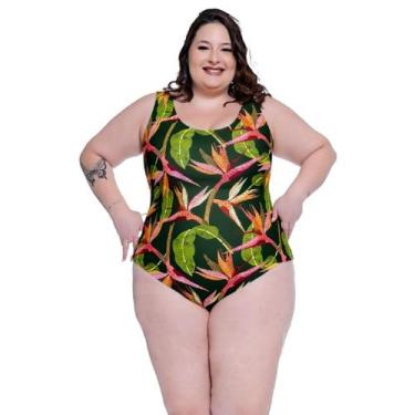 Imagem de Maiô Body Plus Size Feminino Estampado Com Forro Interno - HYPE MODAS,