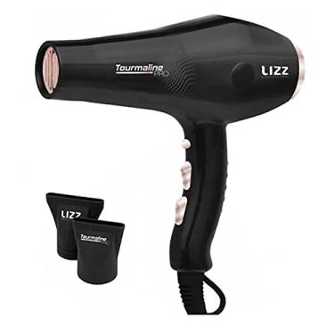 Imagem de Lizz Professional Secador De Cabelo Secador De Cabelo Profissional Tourmaline Pro 2400W-220V St0004B Preto
