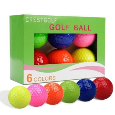 Imagem de Bolas de golfe coloridas My Class, pacote com 6