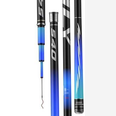 Imagem de Varas de Pesca Vara de pesca Vara de pesca ultraleve e ultra resistente Vara de mão Vara de pesca de plataforma Vara de pesca para objetos grandes Equipamento de pesca Vara de Pesca Telescópica(6.3M)