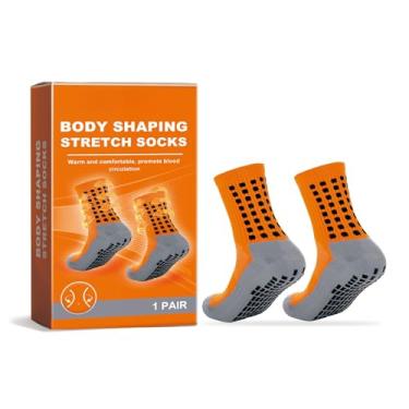 Imagem de Castrap Meias Esportivas, Meias Esportivas Adesivas, Confortáveis, Respiráveis, Macias E Amigáveis Para A Pele Meias Esportivas Elásticas Para Os Pés