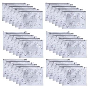 Imagem de Sacos Reutilizáveis Para Alimentos | Embalagens Para Armazenamento De Alimentos De Vários Tamanhos,30 Unidades Acessórios Cozinha Estanques Embalagens Para Lanches Legumes Cereais Frutas