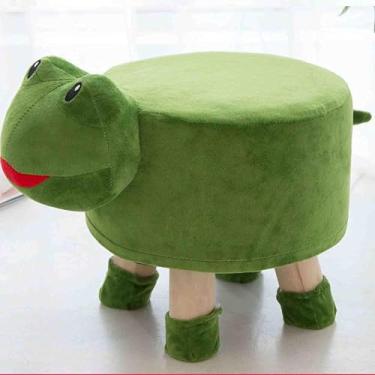 Imagem de Desenho Animado Animal Sofá Banquinho, Multifuncional Banquinho De Madeira Maciça Banquinho De Dinossauro Banquinho Baixo Troca De Sapato Banco Sofá Banquinho Banquinho, Tortoise, 28 * 28 * 26Cm