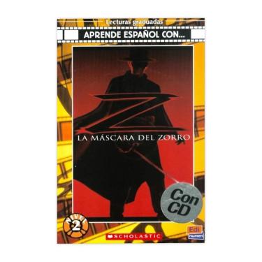 Imagem de Mascara Del Zorro - Libro + Cd - Nivel 2 - Editora Edinumen