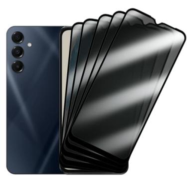 Imagem de 5 Películas 3d Privacidade Compatível Samsung Galaxy M35 Anti Spy