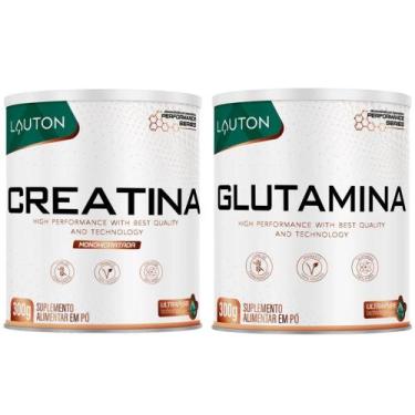Imagem de KIT CREATINA + GLUTAMINA - Lauton