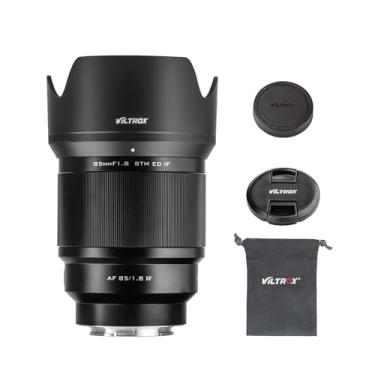 Imagem de Lente Prime de foco automático Viltrox 85 mm F1.8 STM para Fuji, lente retrato com moldura APS-C de grande abertura para câmera Fujifilm X-Mount X-H1 X-Pro2 X-T3 X-T2 X-T30 X-T20 X-E3 X-T100 X-A5