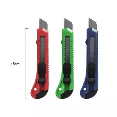 Imagem de Estilete Retrátil 15cm Art Desiging Cores Diversas - LNS