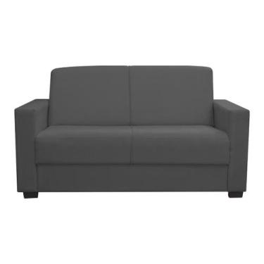 Imagem de Sofá 3 Lugares Confortável 1,60m Livia Gran Luxo Bellamado, Cinza