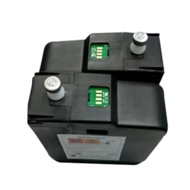 Imagem de CIJPARTS VJ V538-D Solvente de maquiagem preto com cartucho de maquiagem para impressora a jato de tinta contínua série 1000