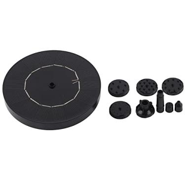 Imagem de OKJHFD Solar Fountain Pump, Solar Powered Floating Fountain Bird Bath Water Pump Garden Pond Fountain Kit para Pond, fonte, BirdBath, decoração do jardim, água de ciclismo