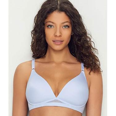 Imagem de Warner's Sutiã feminino Flex Revolution com aro e contorno, Azul inspirado, 38D