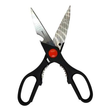 Imagem de Tesoura de cozinha Multifuncional Inox P/ Peixes/Carnes - SCISSORS