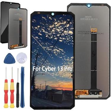 Imagem de Yuxyiony Nova tela de substituição para tela LCD Hotwav Cyber 13 Pro e acessórios de ferramenta de substituição
