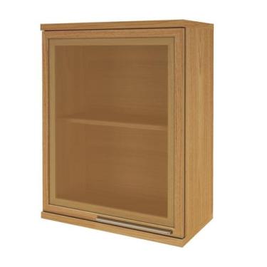 Imagem de Armário Aéreo 1 Porta 60cm com Vidro Reflecta para Cozinha Modulada Ma