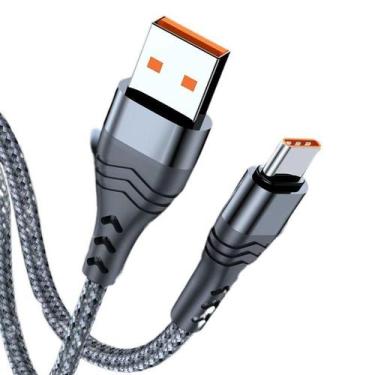 Imagem de Cabo De Dados Usb Tipo C 1 Metro Carga Rapida Ka-315 - Kapbom