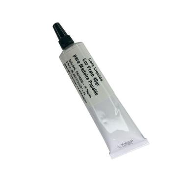 Imagem de Cola Líquido Cor Preto 40Gr Para Madeira Papelão