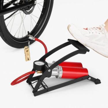 Imagem de Bomba de Ar de Pé Com Manômetro Encher Bola Boia Colchão - Yeet