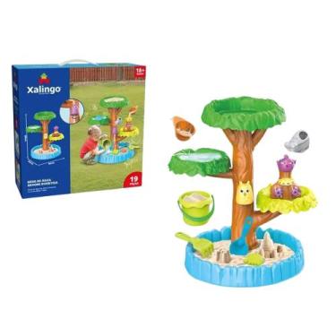 Imagem de Brinquedo Infantil Mesa de Água Árvore Divertida 19 Peças Xalingo - 95