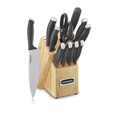 Imagem de Bloco de Facas Cuisinart Color Pro Collection 12 Peças em Aço Inoxidável