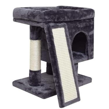 Imagem de Cat Tree SYANDLVY Small para gatos domésticos com arranhador