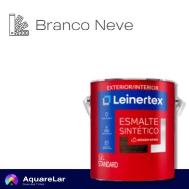Imagem de Esmalte Sintético Leinertex Brilhante 3,6L, BRANCO NEVE, 3,6L