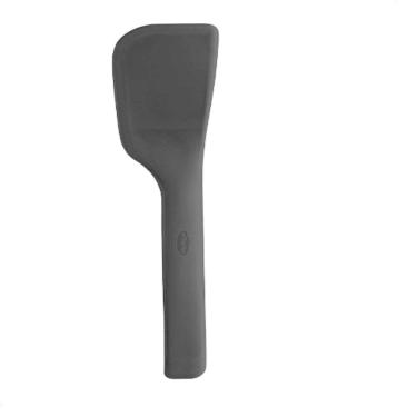 Imagem de Espátula 2 em 1 Raspadora Seladora Silicone Preto Chef`n