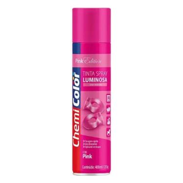 Imagem de SPRAY LUMINOSO PINK 400ml - CHEMICOLOR
