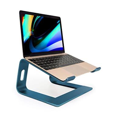 Imagem de Laptop Stand,Ergonomic Aluminum Laptop Mount Computer Stand,Detachable Laptop Riser,Notebook Holder Stand Compatible with MacBook Pro/Air HP Lenovo Samsung,Dell,All 10-17.3" Laptops (Deep Sea Blue)