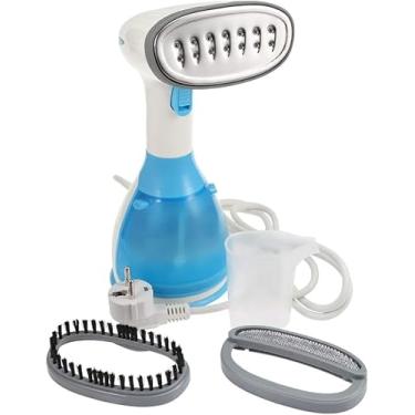 Imagem de Mini Máquina De Passar Roupa Elétrica Portátil Com Umidificador Facial, Butterfly Blue