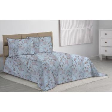 Imagem de Colcha Cobre Leito Queen 3 Peças Piquet Favinho - RAFALORO ENXOVAIS, P