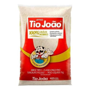 Imagem de Kit c/ 4 Tio Joao 100% Graos Nobres - Arroz, 1kg - Tio João