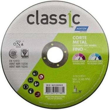 Imagem de Disco corte inox classic basic norton - 7 x 1,6 x 7/8 - GERAL