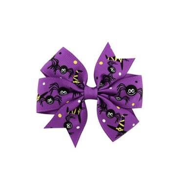 Imagem de Halloween infantil hairpin crianças abóbora impressão meninas bonito a