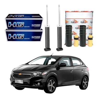 Imagem de Kit Amortecedor Traseiro Onix 1.0 1.4 2017 A 2019 - Nakata